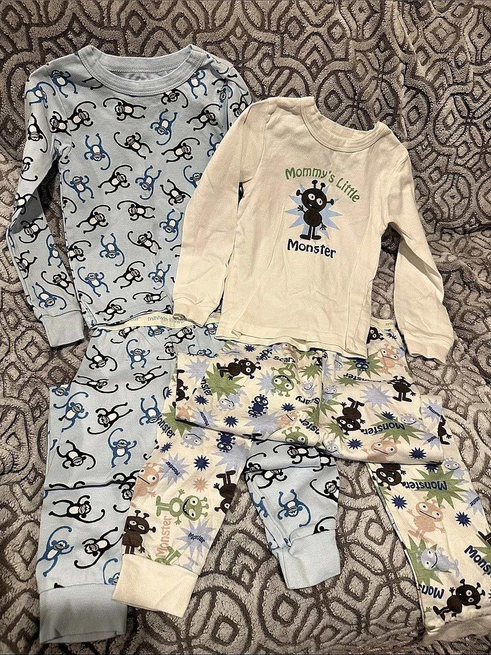 miniwear Boys 4T Pajama Bundle (2) Like New